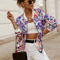 Bloemenprint bomberjack dames – Emma