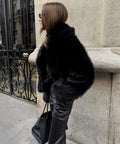 Fluffy oversized bontjas voor dames β Victoria