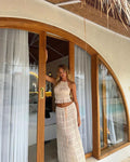 Boho dames set met top en rok voor de zomer – Yara