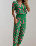 Stijlvolle Tweedelige Dames Set - Perfecte Pasvorm - Sofia