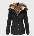 Slim Fit Dames Winterjas met Capuchon - Julia