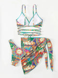 Zwemkleding dames push-up gekruiste bandjes cover-up – Liora