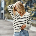 Gestreepte pullover trui voor dames – Marit