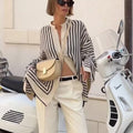 Gestreepte blouse met tijdloze elegantie voor dames – Emma