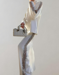 Glitter Coltrui en Wijde Broek Set – Sophie