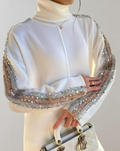 Glitter Coltrui en Wijde Broek Set – Sophie