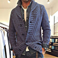 Gebreide heren cardigan voor herfst/winter – Daan