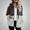 Luxe Teddy Jas met Trendy Pasvorm – Olivia