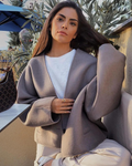 Trendy kort winterjack met sportieve details – Naya