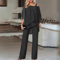 Elegante dames set met broek en top – Yara