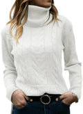 Warme Coltrui met Gedraaid Garen voor Winter - Marieke
