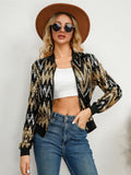 Trendy dames bomberjack met pailletten – Isabelle