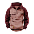 Comfortabele Hoodie met Colorblock Design voor Koude Dagen – Marco