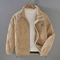 Warme Corduroy Winterjas voor Comfort en Stijl - Abbo