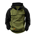 Comfortabele Hoodie met Colorblock Design voor Koude Dagen – Marco