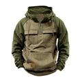 Comfortabele Hoodie met Colorblock Design voor Koude Dagen – Marco