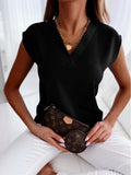 Zomerblouse met V-hals voor dames – Marleen