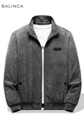 Corduroy herenjack met voering en elegante pasvorm – Hugaro