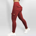 Dames sportleggings met zakken en hoge taille – Zoë