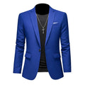 Heren slim-fit blazer met één knoop – Nicolas