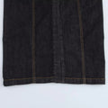Denim overhemdjurk met knopen en taillepasvorm – Lotte