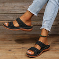 Comfort sandalen met voetboogsteun en demping – Saphira