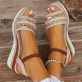 Comfortabele zomer sandalen met boho details - Levoria