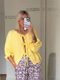 Gebreid Vest Met Strik Voor Elke Look – Lara