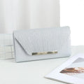 Glitter clutch met ketting voor dames – Elenaya