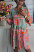 Elegante Lente Midi Jurk voor Dames – Mila