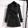 Vintage trenchcoat met ceintuur voor dames – Eveline