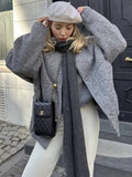 Elegante dames winterjas van wol – Camille