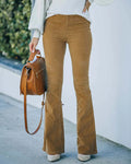 Hoge taille flare broek voor dames – Sophie