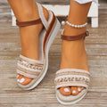 Comfortabele zomer sandalen met boho details - Levoria