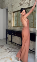 Chique open-back jumpsuit dames voor elke gelegenheid – Lara