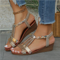 Trendy zomersandalen met slingback en open teen - Sophie