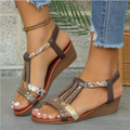 Trendy zomersandalen met slingback en open teen - Sophie