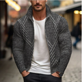 Heren cardigan met knopen voor herfst en winter – Simon