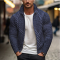 Heren cardigan met knopen voor herfst en winter – Simon