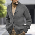 Gebreid button-down vest voor heren – Ruben
