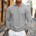 Trendy lange mouwen polo heren – Lucas