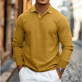Trendy lange mouwen polo heren – Lucas