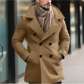 Waterafstotende heren trenchcoat met klassieke kraag – Simon