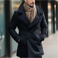 Waterafstotende heren trenchcoat met klassieke kraag – Simon