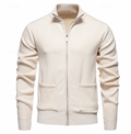 Stijlvolle kasjmier zip sweater heren – Elias