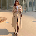 Dubbelzijdige trenchcoat met stijlopties voor dames – Elise