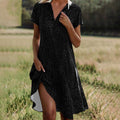Flowy Midi Jurk met Bloemenprint voor Dames – Els