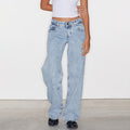 Wijde jeans met hoge taille – Classic Wide-Leg