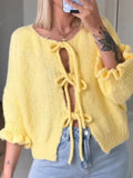 Gebreid Vest Met Strik Voor Elke Look – Lara