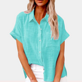 Stijlvolle Zomerblouse met Comfortabele Pasvorm – Isabel